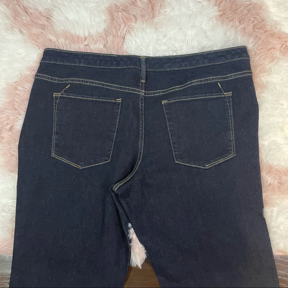 Mossimo Denim Straight Jeans Women's Plus Size 16R - Picture 2 of 3